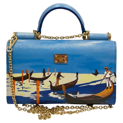 Dolce & Gabbana Sicily Bag aus Leder