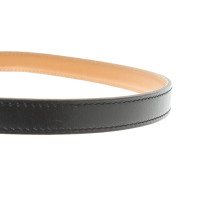 Hermès Leather Belt zwart