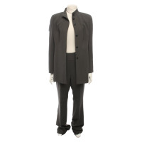 Akris Suit Wool in Khaki