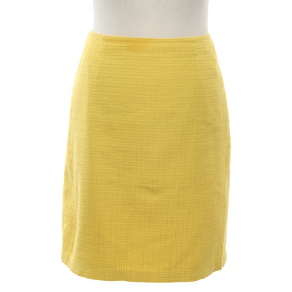 Hobbs Skirt Cotton in Yellow