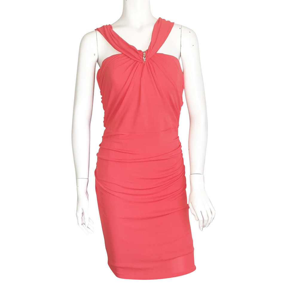 Elisabetta Franchi Robe en Viscose en Rouge