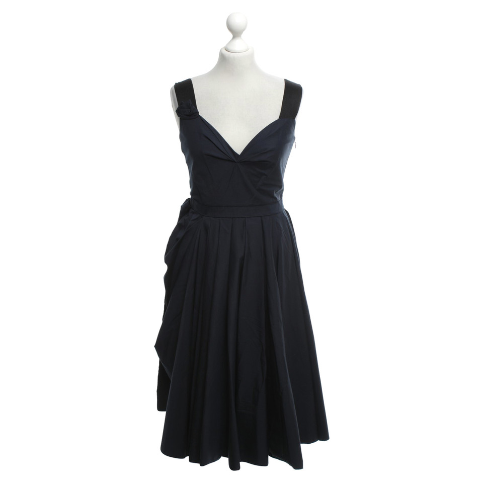 Prada Dress in blue / black