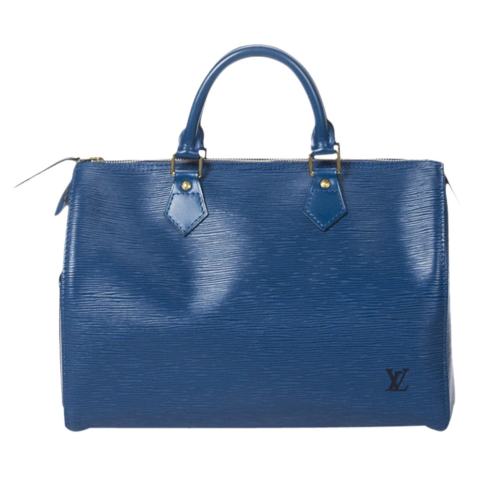 Louis Vuitton Speedy en Cuir en Bleu