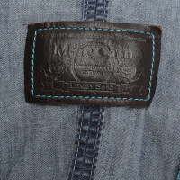 Marc Cain giacca di jeans corta in blu