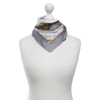 Gucci Silk scarf in grey / yellow / beige