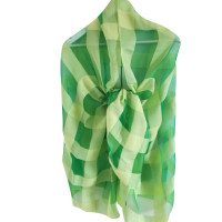 Max Mara Scarf/Shawl Silk in Green