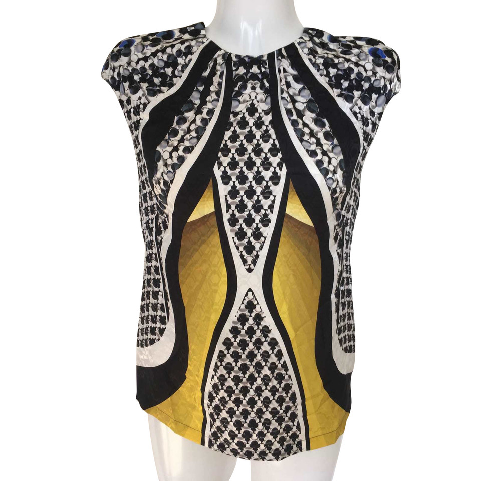 Peter Pilotto Veelkleurige zijden blouse