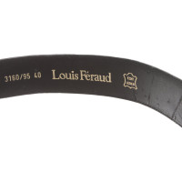 Louis Feraud Belt Leather in Blue