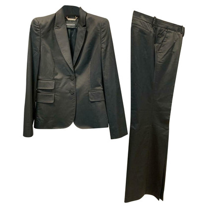 Flavio Castellani Anzug aus Baumwolle in Schwarz