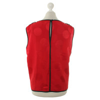 Marc Jacobs Zijden blouse rood