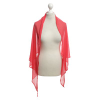 Eres Bath towel in coral red