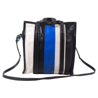 Balenciaga Shopper en Cuir en Bleu