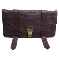 Proenza Schouler Clutch Bag Leather in Violet