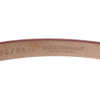 Dolce & Gabbana riem slangenhuid