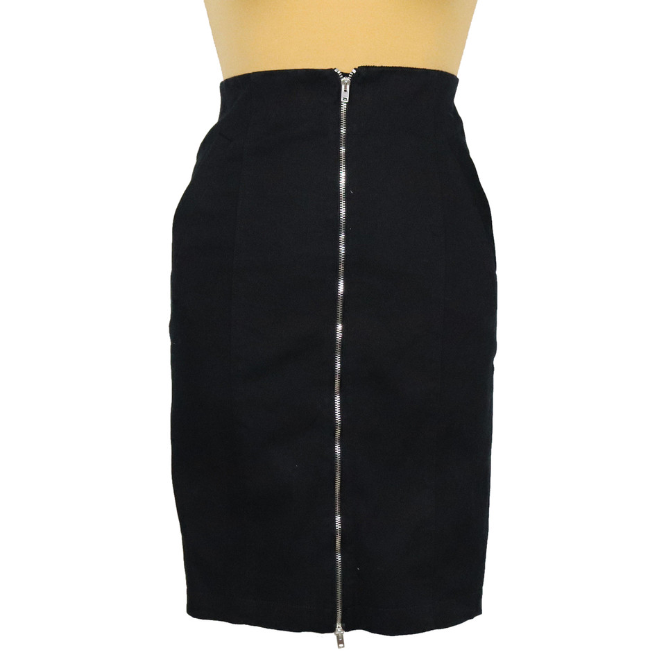 Acne Skirt Cotton in Black