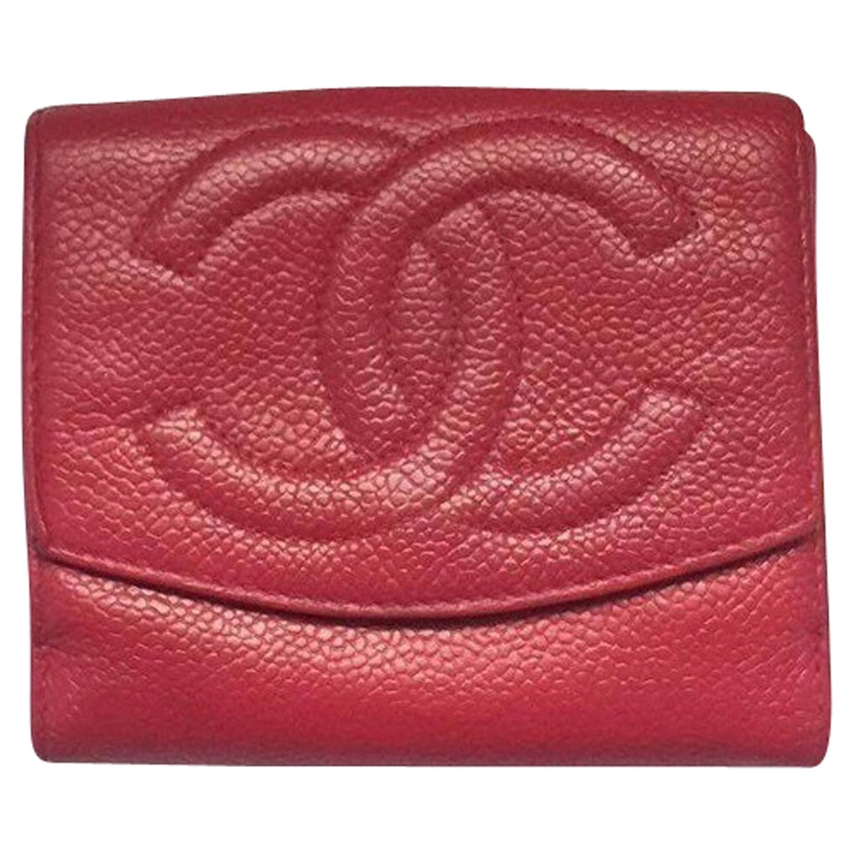 Chanel CC logo wallet
