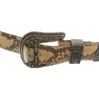 Reptile's House Python leather belt