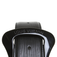 Louis Vuitton Gürtel aus Leder in Schwarz