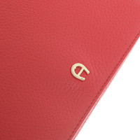 Aigner Shoulder bag Leather in Red