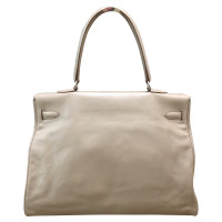 Hermès Kelly Bag 50 Leather in Khaki