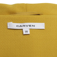 Carven Blazer in giallo senape
