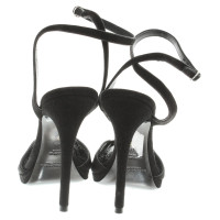 Ralph Lauren Peep-orteils en noir