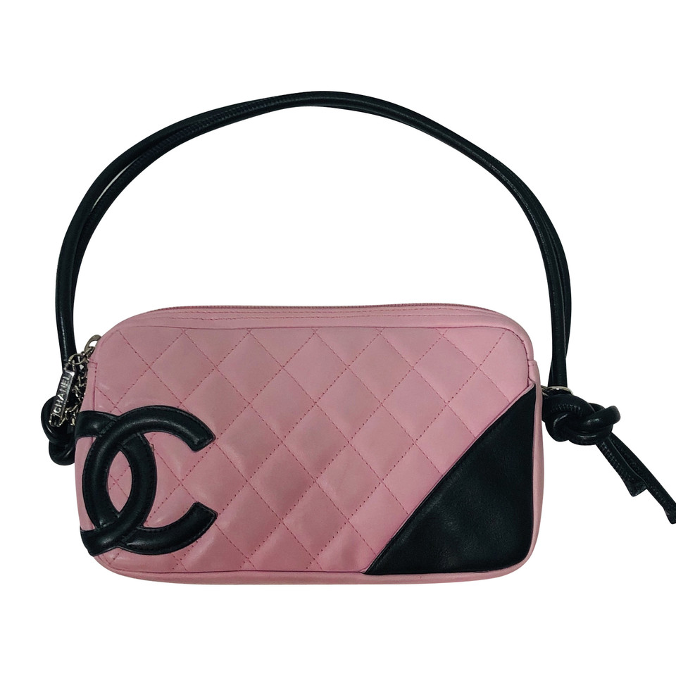 Chanel Pochette Cambon Leather in Pink