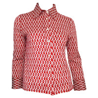 Prada Top Cotton in Red