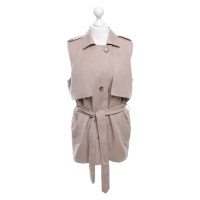 Ganni Gilet en beige