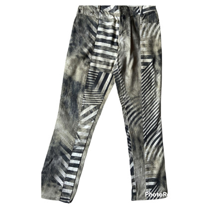 Roberto Cavalli Paire de Pantalon en Denim en Beige