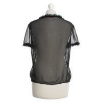 Hugo Boss Semitransparante blouse