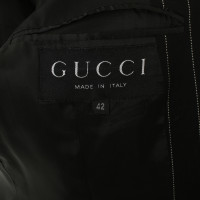 Gucci Tailleur pantalone con gessati