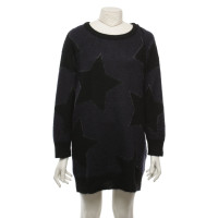 Marc Cain Pullover in Schwarz/Blau