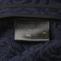 Roksanda Dress in blue / cream