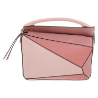 Loewe Puzzle Bag in Pelle in Rosa