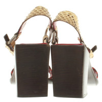 Miu Miu Leather sandals