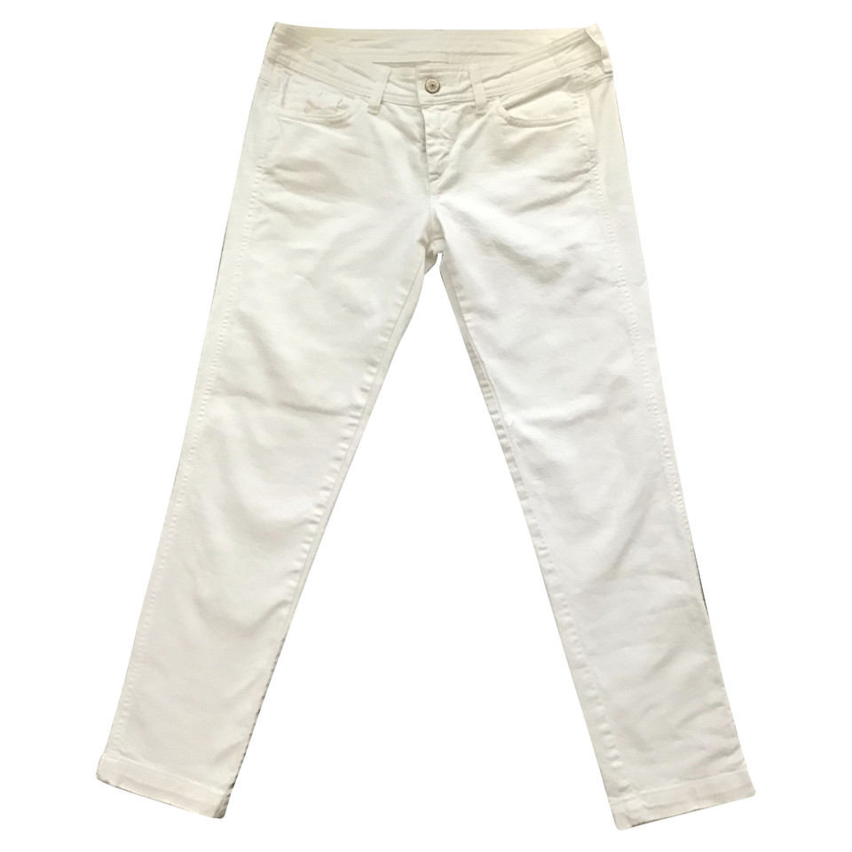 Mauro Grifoni Jeans aus Baumwolle in Weiß