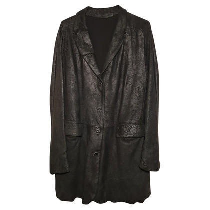 Salvatore Santoro Jacket/Coat Leather in Black