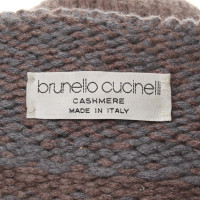 Brunello Cucinelli Cashmere cardigan in brown