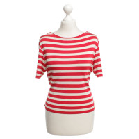 Moschino Cheap And Chic Top en rouge / blanc