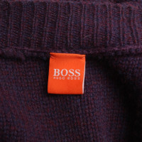 Boss Orange vestito lavorato a maglia in viola