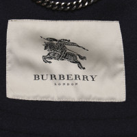Burberry Duffle jas in marine blauw
