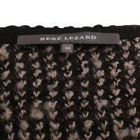 René Lezard giacca tweed con tasche