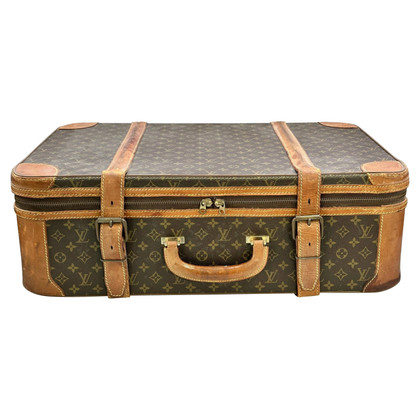 Louis Vuitton Travel bag Canvas in Brown