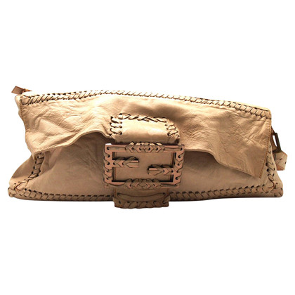 Fendi Baguette Bag Leather in Beige