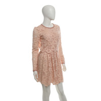 Rachel Zoe Spitzen-Kleid in Rosé