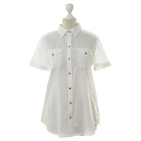 7 For All Mankind Short-sleeved shirt in white