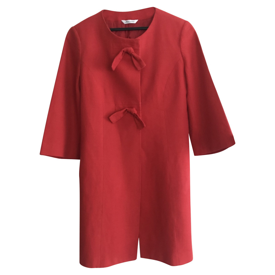 Piu & Piu Jacket/Coat in Red