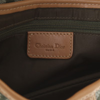 Christian Dior Saddle Bag in Olijfgroen