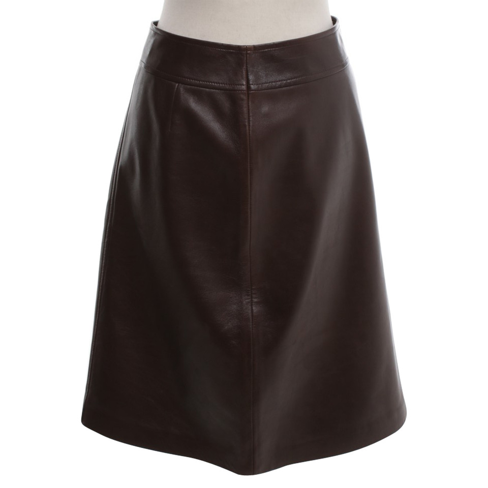 Escada Lambskin skirt